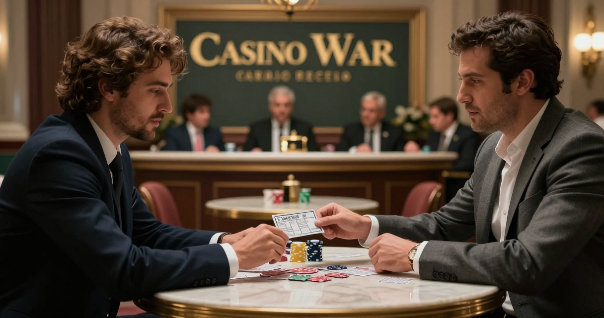 Τα πιο δημοφιλή παιχνίδια καρτών — Casino War: Η Απλότητα της Τύχης